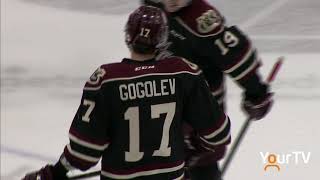 Pavel Gogolev Completes The Hat Trick [upl. by Aleunamme253]