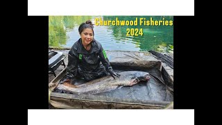 Churchwood Fisheries Cat Lake 2024 [upl. by Ecnedac]