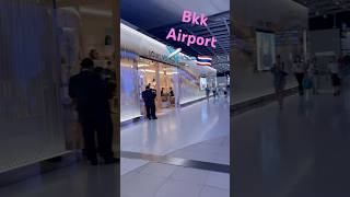 Bkk airport 🇹🇭🛫✈️shortsfeed thailand trending travel airport bangkokairport shorts yt [upl. by Odracir]