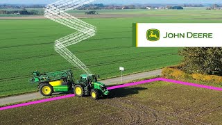 Trailed Sprayer R900 with 6R from John Deere  Productvideo [upl. by Akeme922]