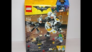 LEGO BATMAN MOVIE Egghead Mech Food Fight Set 70920 Review [upl. by Aiekat150]