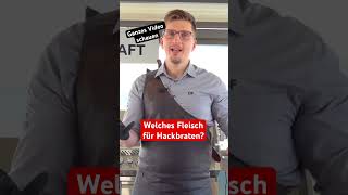 🧐 Welches Fleisch für Hackbraten shortsmitmarietta metzger kochen [upl. by Russom837]