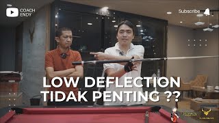 LOW DEFLECTION TIDAK PENTING  PEMILIHAN STICK BILLIARD PEMULA [upl. by Liza888]