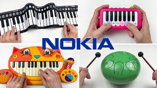 Nokia Ringtone on cool different instruments [upl. by Thorsten519]