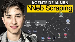 Como Crear el Agente de IA para Web Scraping MÁS PODEROSO de 2025 [upl. by Danieu]