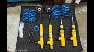 InstallReview Bilstein 49255874 B16 Series DampTronic for MK7 Golf R with DCC [upl. by Nylasej17]