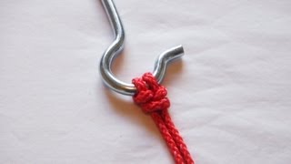 How To Tie A Cats Paw  Knot [upl. by Calmas599]