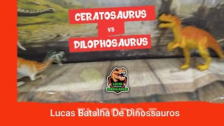 Ceratosaurus vs Dilophosaurus  Lucas  Batalha de Dinossauros [upl. by Sahc]