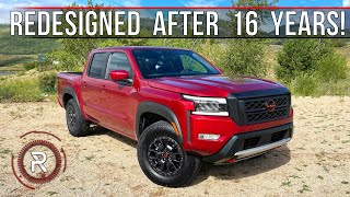 The 2022 Nissan Frontier PRO4X Is A Redesigned OffRoad Capable Compact Truck [upl. by Collimore]