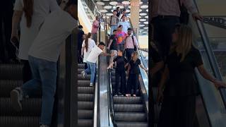 Escalator funny prank video 😡epic reaction 🤪 shortsfeed escalatorgirl escalator shorts [upl. by Katti735]