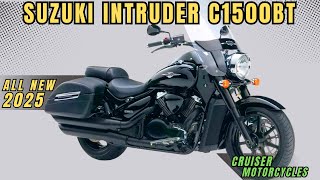 2025 Suzuki Intruder C1500BT Unique Blend of Cruiser Aesthetics and Sporty Performance [upl. by Enaej]