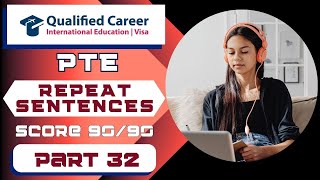 PTE Repeat Sentence  Must Practice  PART  32 November 11 2024  Qualified Career [upl. by Emera372]