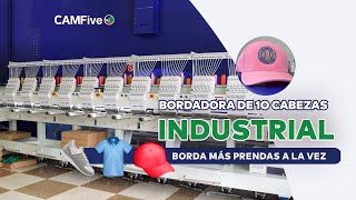 🚀 Para BORDAR TODO Y RÁPIDO gorras camisetas sudaderas toallas tapetes parches y más  CAMFive [upl. by Eyma]