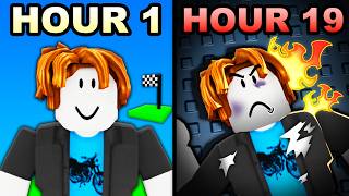 I Spent 24 Hours at RAGE Games in Roblox [upl. by Osanna513]