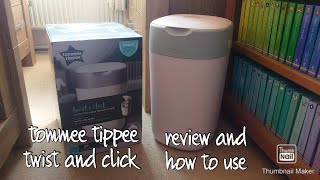 tommee tippee twist and click  review  how to use [upl. by Aihcela]