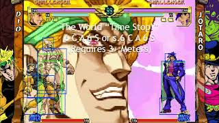 Jojos Bizarre Adventure The World Time Stop Sound Effect [upl. by Seuqirdor]