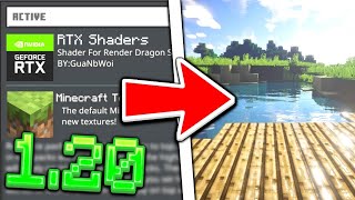 How To Download Shaders For Minecraft Bedrock 120 Android IOS Windows 11 Xbox PS5 [upl. by Morril]