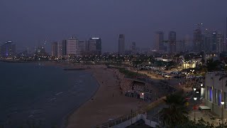 Rocket sirens sound in Israels Tel Aviv Ashkelon  AFP [upl. by Seldan]