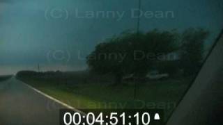 Greensburg Kansas Tornado filmed while it hits Greensburg [upl. by Isbella952]