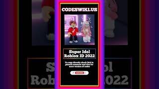 Super Idol Roblox ID November 2022 Latest Updated WORKING Roblox Song IDs [upl. by Karilla]