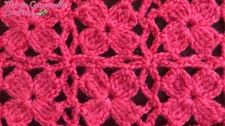 TEJIDOS A CROCHET Flores Enmarcadas HOW TO CROCHET Framed Flowers [upl. by Jean-Claude]