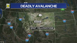 Minnesota Snowmobiler Dies In Montana Avalanche [upl. by Cinomod]