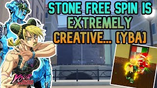 YBA Stone Free Spin is UNIQUE [upl. by Manton836]