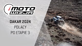 Rajd Dakar 2024  Polacy w Arabii Saudyjskiej raport po trzecim etapie [upl. by Siurad]