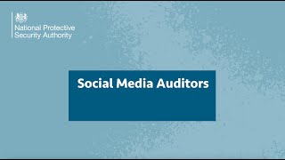 Social Media Auditors [upl. by Aivila]