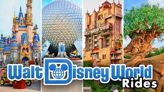 Walt Disney World Rides  2023 POVs 4K [upl. by Ahsinnod]