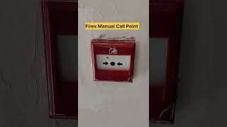 Fire Alarm Drill With Manual Call Point [upl. by Arfihs]