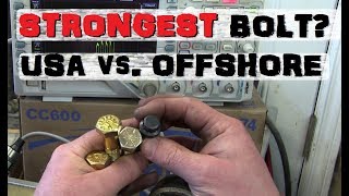 Home Depot Bolt vs USA Made  Offshore Suprise [upl. by Eiaj]