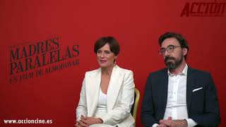 Entrevista Israel Elejalde y Aitana SánchezGijón nos hablan de Madres paralelas [upl. by Baudoin]