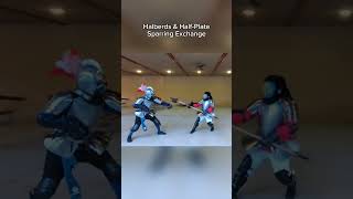 Halberds amp HalfPlate Sparring Exchange [upl. by Josiah]