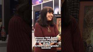 Severine Pineaux really enjoyed the Sorcery TCG Arthurian Legends launch [upl. by Danais757]