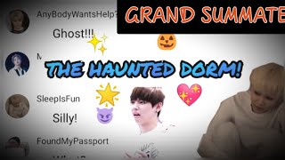 BTS texts The Haunted Dorm Grand Summate [upl. by Allecnirp]