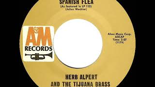 1966 HITS ARCHIVE Spanish Flea  Herb Alpert amp The Tijuana Brass mono 45 [upl. by Arted967]