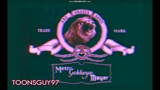 Metro Goldwyn Mayer Coffee The Lion 1932 Logo Effects [upl. by Aliam837]