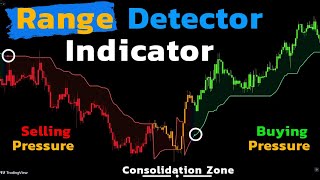 Most Accurate Range Detector Tradingview Indicator With Know The Buy amp Sell Pressure [upl. by Adneral]