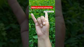 Relieve physical exhaustion healthylifestyle meditation ytshortsvideo [upl. by Aihsot]