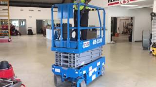 19 Foot Genie Scissor Lift at Rental Works [upl. by Remsen]