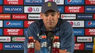 2015 WC NZ vs SA SA Coach disappointed over defeat [upl. by Monda606]