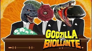 Godzilla vs Biollante  Coffin Dance Meme Song Cover [upl. by Hawger]