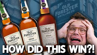 Is This REALLY The Best Old Forester Bourbon [upl. by Inaluahek]