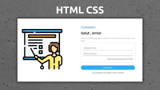 Formulaire HTML CSS débutant [upl. by Lyontine172]