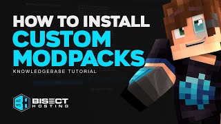 How to Install Custom Modpacks on Minecraft Servers [upl. by Anerul]