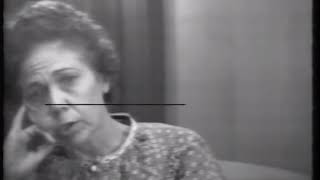 Schizophrenic Real Psychiatric Patient Interview 1960 [upl. by Derreg272]