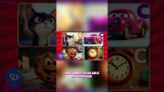 Letter C Song for Kids  Fun Learning with Car amp Cookie 🚗🍪 ABCSong KidsLearning alphabet [upl. by Ebba]