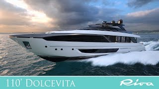 Luxury Yacht  Riva 110 [upl. by Pillow]