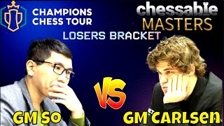 GRABENG TECHNIQUE GINAWA NI MAGNUSING KAY WESLEY So vs Carlsen Chessable Masters 2023 [upl. by Eahsal]